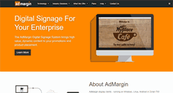 Desktop Screenshot of admargin.com